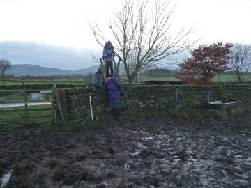 Muddy stile