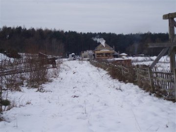 snowy path
